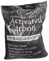 Уголь активированный PURAQUA CNB 1100 12*40 mesh 50 л/ 25 кг